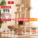 兽牌森林猫爬架大型猫树猫窝一体豪华剑麻猫架太空舱缅因大猫暖冬适用 森林【经典款】
