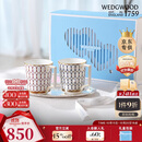 Wedgwood[11.11保价]马克杯金粉年华对杯心动礼盒骨瓷咖啡杯水杯杯子送人