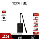 TUMI/途明【秋冬新品】BELDEN SLG 精致优雅真皮挂带卡包 黑金属色