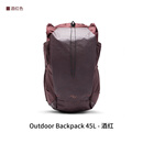 巅峰设计Peak Design 摄影包 Outdoor Backpack 专业背负双肩大容量单反相机包 登山包 户外旅行徒步背包 Outdoor Backpack 45L-酒红