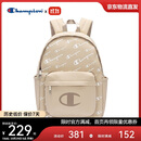 Champion美国冠军2025新款双肩包男女 休闲运动时尚双肩包25FWP50 卡其色 