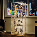 蔻丝（ColesHome）透明乐高手办展示柜带灯收纳柜家用展示架