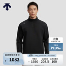 迪桑特（DESCENTE）RUNNING系列跑步运动健身男士半高领针织套头衫 BK-黑色 L (175/96A)