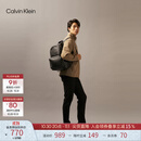 Calvin KleinJeans男士校园风满版压印字母拉链ck大容量双肩包节日礼物HH2622