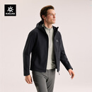 KAILAS凯乐石M8 IC连帽软壳衣男加绒保暖透气弹力耐磨防风徒步外套秋冬