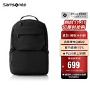 新秀丽（Samsonite）双肩包时尚商务电脑包通勤大容量背包黑色 15.6英寸 NX5*09001