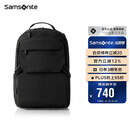 新秀丽（Samsonite）双肩包时尚商务电脑包通勤大容量背包黑色 15.6英寸 NX5*09001