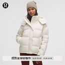 lululemon丨Wunder Puff 女士羽绒外套 LW4BWRS 浅象牙白 S /6
