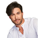 HairUWear 男士手绑发片 平均大发 灰金色