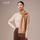 上海故事秋冬新款100%羊绒围巾加厚披肩围脖送长辈妈妈圣诞节生日礼物女