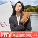 骆驼（CAMEL）大黄靴女都市户外四季可穿系带工装靴马丁靴 L23W307016 黄棕 36