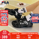 FILA斐乐儿童跑步鞋2025年秋季男女童中大童旋钮运动鞋子猫爪