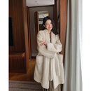 乔箐貂皮大衣整貂年轻款中长水貂毛皮草外套女39高光本色紫标整貂中长 pearl珍珠 L 165/88A