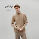 1436 Undyed 2025年秋冬新品高领男套衫 小麦驼 XL