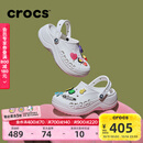 卡骆驰（CROCS）贝雅云彩女士洞洞鞋户外休闲鞋|208186 白色-100(含智必星) 36 (230mm) 37