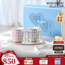Wedgwood[11.11保价]马克杯金粉年华对杯心动礼盒骨瓷咖啡杯水杯杯子送人
