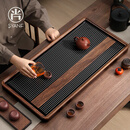 尚言坊德国电木茶盘茶托盘带排水高档大气轻奢家用办公功夫茶具干泡茶台