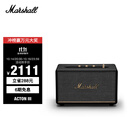 MARSHALL（马歇尔）ACTON III 音箱3代无线蓝牙摇滚家用重低音礼物音响 黑色