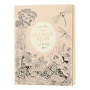 鲜花之年 英文原版 The Flower Year 花之年 一本填色书 解压涂色书 精装 英文版进口英语书籍 鲜花之年 精装
