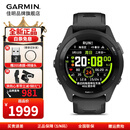 佳明（GARMIN）FR265户外运动智能手表跑步多频星定位血氧心率游泳骑行跑马表 Forerunner265音乐版极夜黑
