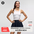 lululemon丨Ebb to Street 女士短款工字运动背心 内置内衣 LW1CJUS 白色 S /6