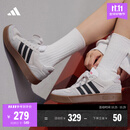 adidas「小锯齿」D-PAD CLASSIC休闲美高风复古篮球板鞋阿迪达斯   浅灰/黑色/浅猩红   42