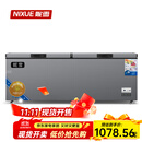 妮雪冰柜商用家用冷柜卧式大容量全冷冻柜展示柜冷冻冷藏大冰柜 1188单温铜管智能版2000*800*850