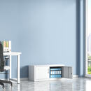 军臣英杰分体单节柜铁皮柜文件柜办公室储物柜资料柜凭证顶柜财务档案柜子 单节柜 0.5mm--防锈升级款