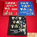 [二手9成新]葡萄籽英语1、2、3【3本合售】 /陕西科学技术出版社