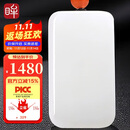 印象眸【11.11狂欢】 和田玉吊坠男女款平安无事牌白玉坠生日礼物附证书