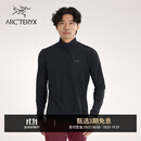 ARC'TERYX始祖鸟 RHO LT ZIP NECK 轻量 男子 内层长袖上装 BLACK/黑色 L
