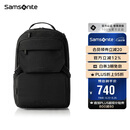 新秀丽（Samsonite）双肩包时尚商务电脑包通勤大容量背包黑色 15.6英寸 NX5*09001