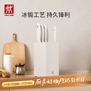 双立人（ZWILLING）刀具套装全套厨房刀具白色6件套菜刀砍骨刀水果刀多用刀厨具组合切菜切肉刀