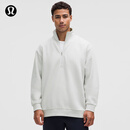 lululemon丨Steady State 男士半拉链卫衣*拉绒 LM3FA9S 蒸汽灰 M