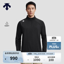 迪桑特（DESCENTE）TRAINING综训训练运动健身男士吸湿速干长袖针织衫 BK-黑色 L (175/96A)