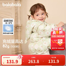 巴拉巴拉婴儿花版羽绒服女童冬季短款外套保暖甜美时尚萌208424107010