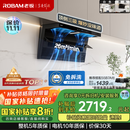 老板（Robam）【爆款小黑翼D1P】顶侧双吸pro超薄抽吸油烟机26大吸力静音一级能效以旧换新国家补贴可配燃气灶