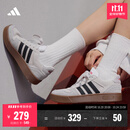 adidas「小锯齿」D-PAD CLASSIC休闲美高风复古篮球板鞋阿迪达斯   浅灰/黑色/浅猩红   42