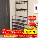 木双福鞋架门口多层家用鞋帽一体鞋柜出租屋置物架宿舍收纳柜