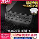 3W Auto-life适用于特斯拉Model3焕新版modelY-L后排空调出风口保护罩车载香薰 焕新Model 3/Y后排出风口保护罩香薰