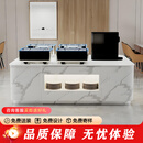 大匠传成自助餐餐桌分餐台保温餐桌 水果菜品展示台柜6米双面凹槽DJ-286