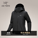 ARC'TERYX始祖鸟 GAMMA MX HOODY 防风 女子 软壳夹克 BLACK/黑色 M