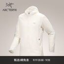 ARC'TERYX始祖鸟 INCENDO AIRSHELL HOODY 轻量 男子 风壳夹克 ARCTIC SILK/极地白 L