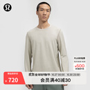 lululemon丨Soft Jersey 男士长袖针织衫 芯吸 LM3ES2S 杂色橡木棕/杂色浅象牙白 M
