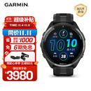 佳明（GARMIN）Forerunner965铁三跑步游泳滑雪户外运动智能手表男女表极夜黑