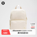 lululemon丨Everywhere Small 小款背包 *金属件 双肩包 LU9CZPS 浅象牙白/橡木棕/金 O/S