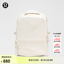 lululemon丨New Crew 背包 双肩包 拒水 LU9CLES 浅象牙白 O/S