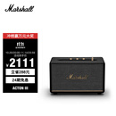 MARSHALL（马歇尔）ACTON III 音箱3代无线蓝牙摇滚家用重低音礼物音响 黑色