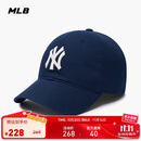 MLB帽子男女软顶棒球帽虞书欣明星同款运动鸭舌帽3ACP6601N-50NYS-F