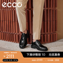 爱步（ECCO）商务皮鞋男鞋 夏季牛津鞋通勤正装皮鞋 都市伦敦525684 黑色52568401001 43